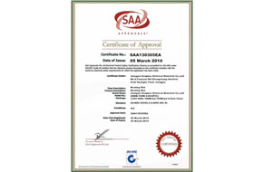 SAA Certification for PVC Underfloor Heating Mat